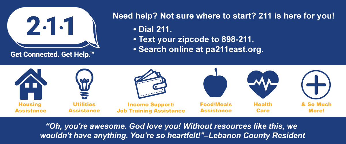 Get Connected. Get Help from 211. 