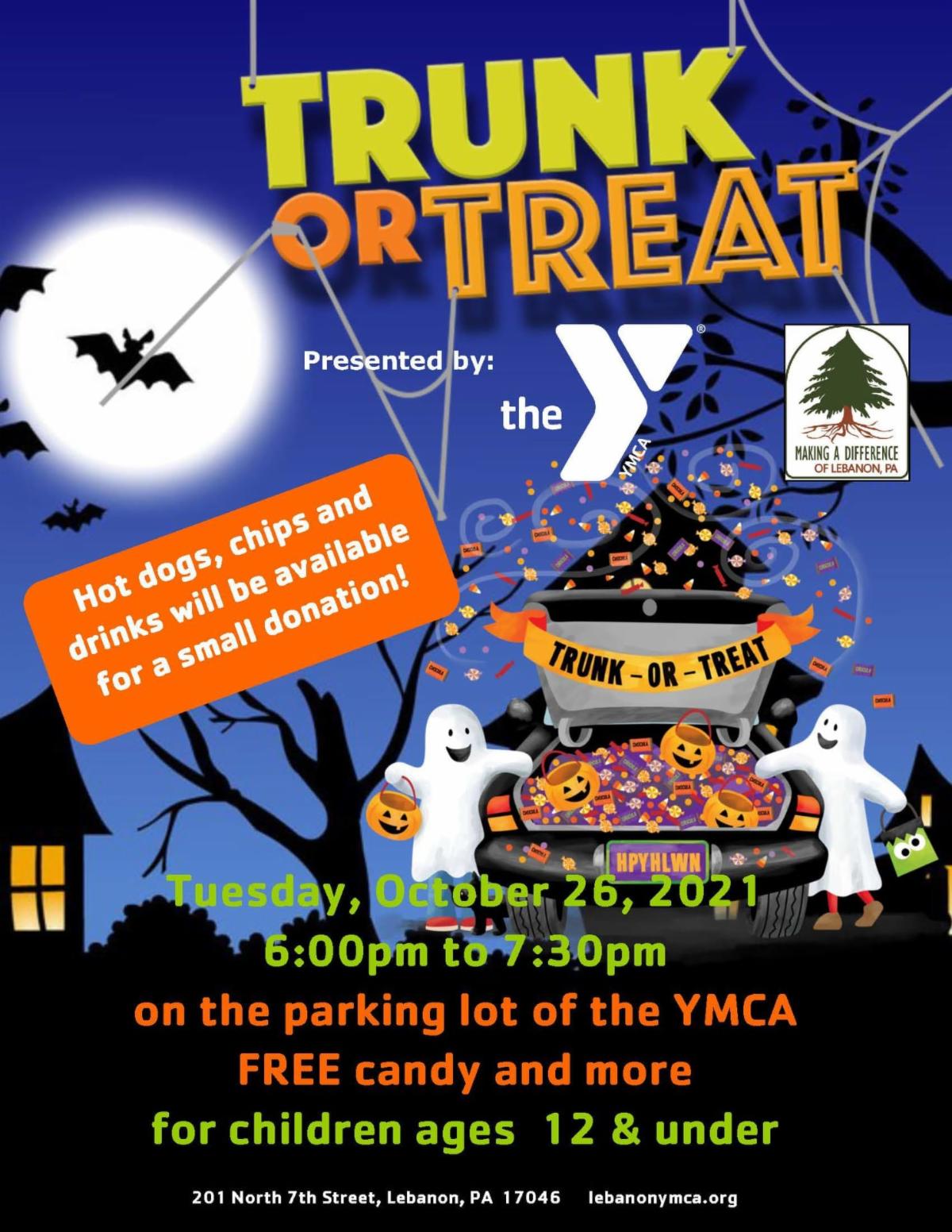 Trunk or Treat at the YMCA