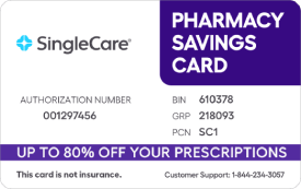 SingleCare Rx Card